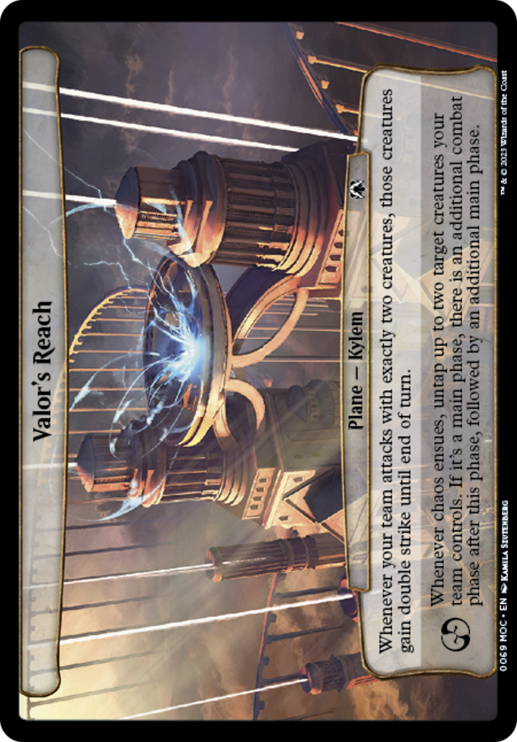 Valor's Reach [March of the Machine Commander] | Card Citadel