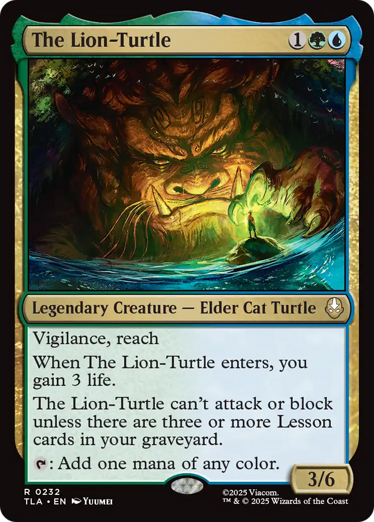 The Lion-Turtle [Avatar: The Last Airbender] | Card Citadel
