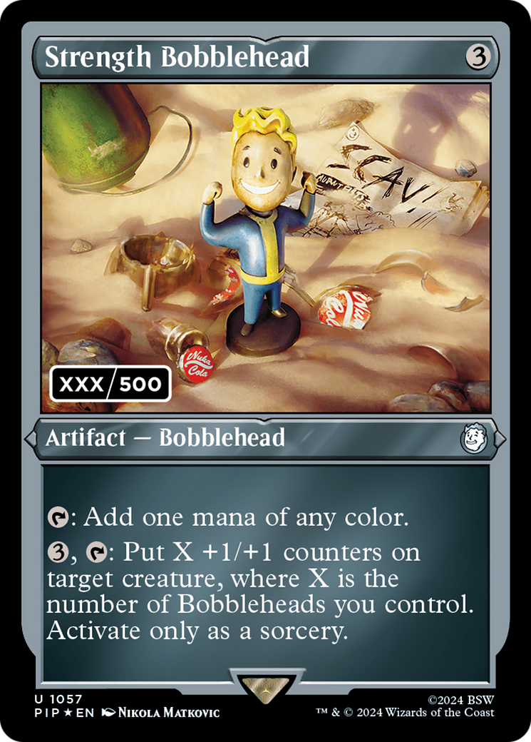 Strength Bobblehead (Serial Numbered) [Fallout] | Card Citadel