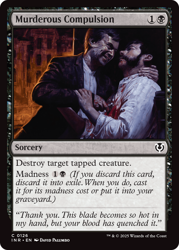 Murderous Compulsion [Innistrad Remastered] | Card Citadel