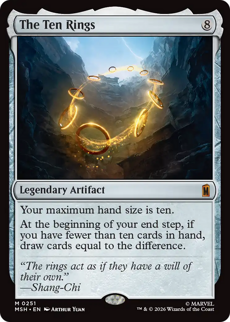 The Ten Rings [Marvel Super Heroes] | Card Citadel