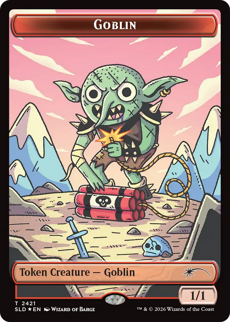Goblin Token (2421) [Secret Lair Drop Series] | Card Citadel