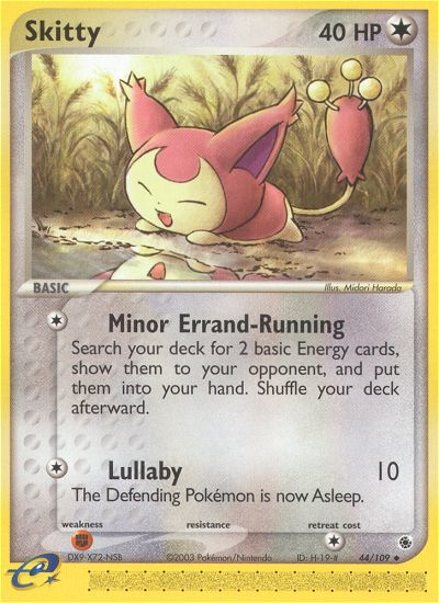 Skitty (44/109) [EX: Ruby & Sapphire] | Card Citadel