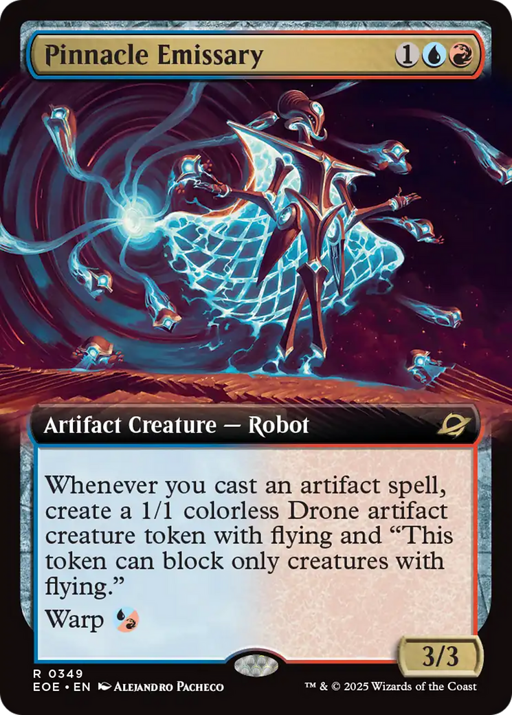 Pinnacle Emissary (Extended Art) [Edge of Eternities] | Card Citadel