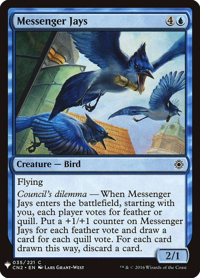 Messenger Jays [Mystery Booster] | Card Citadel