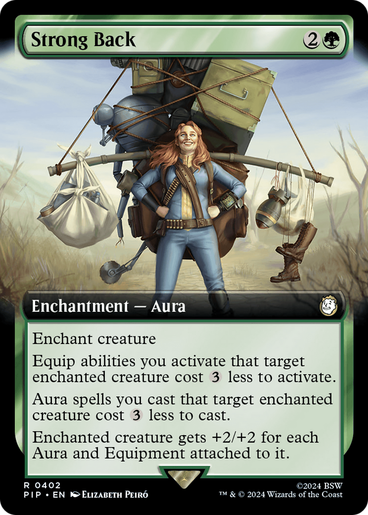 Strong Back (Extended Art) [Fallout] | Card Citadel