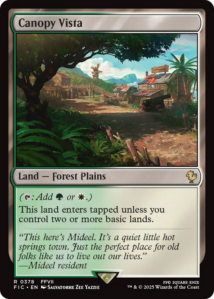 Canopy Vista [FINAL FANTASY Commander] | Card Citadel