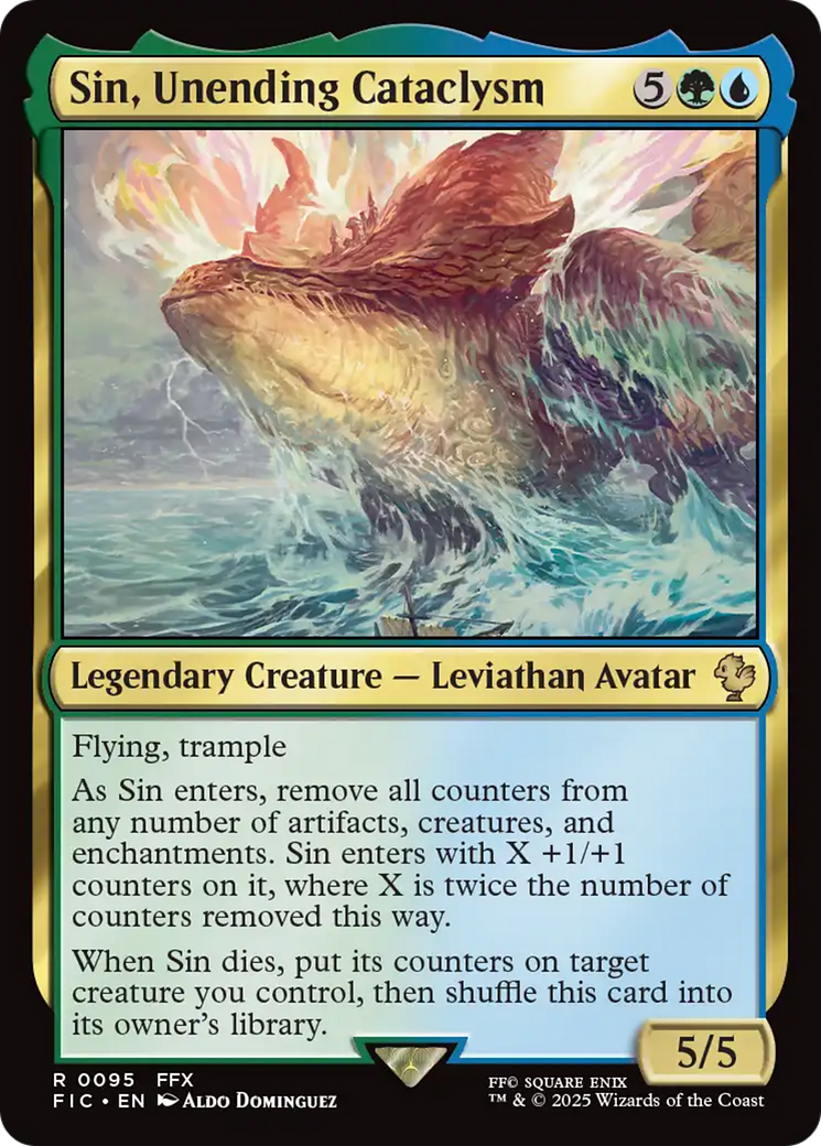 Sin, Unending Cataclysm [FINAL FANTASY Commander] | Card Citadel