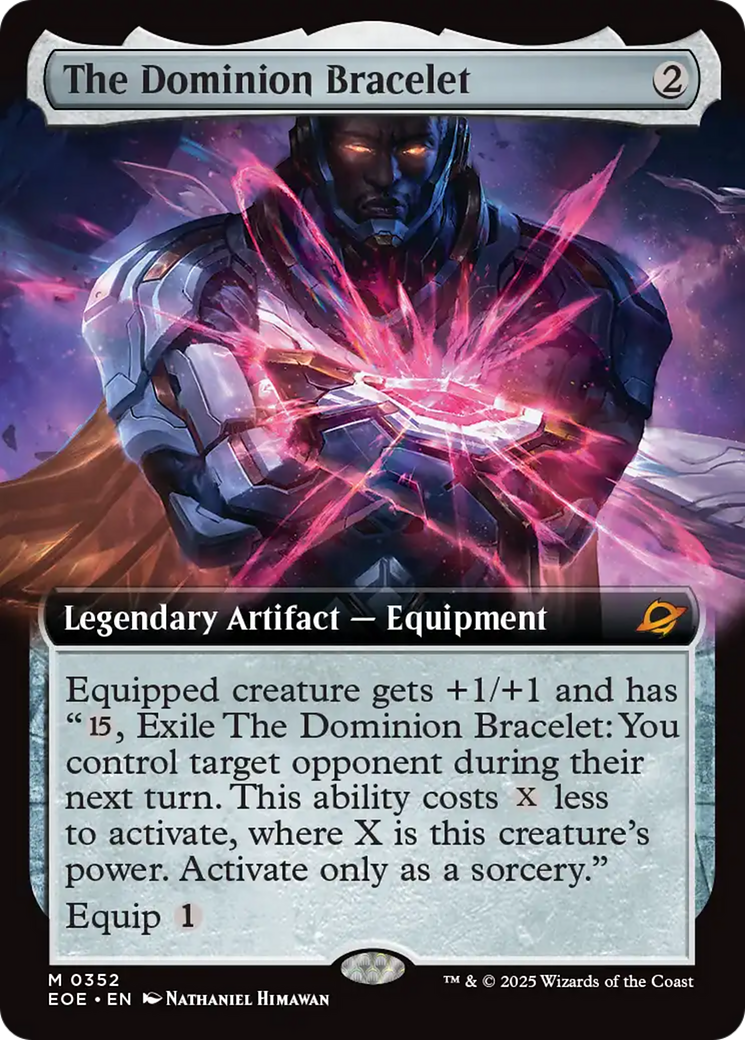 The Dominion Bracelet (Extended Art) [Edge of Eternities] | Card Citadel