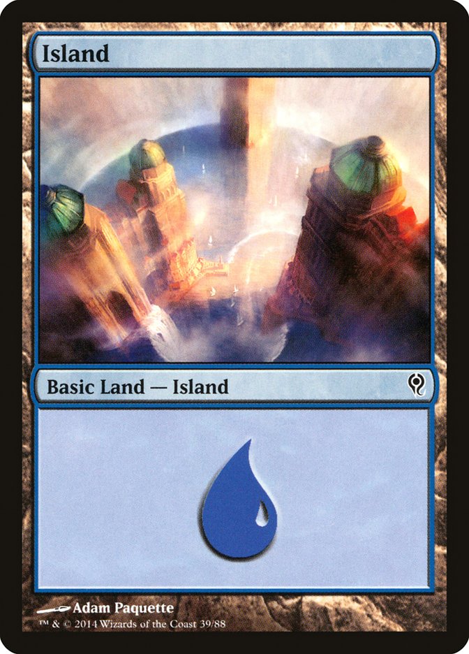 Island (39) [Duel Decks: Jace vs. Vraska] | Card Citadel