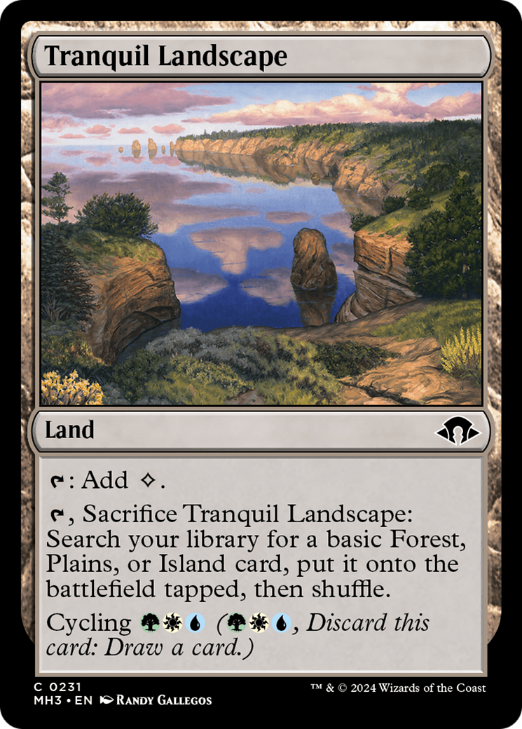 Tranquil Landscape [Modern Horizons 3] | Card Citadel