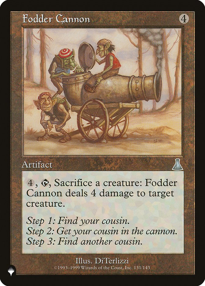 Fodder Cannon [The List] | Card Citadel