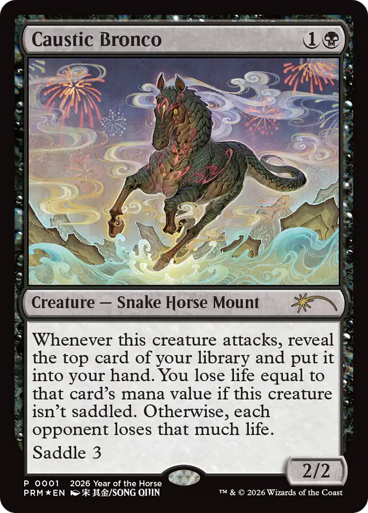 Caustic Bronco (Year of the Horse 2026) [Standard Showdown Promos] | Card Citadel