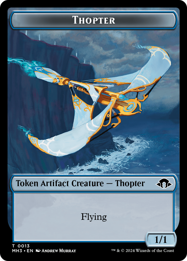 Thopter Token [Modern Horizons 3 Tokens] | Card Citadel