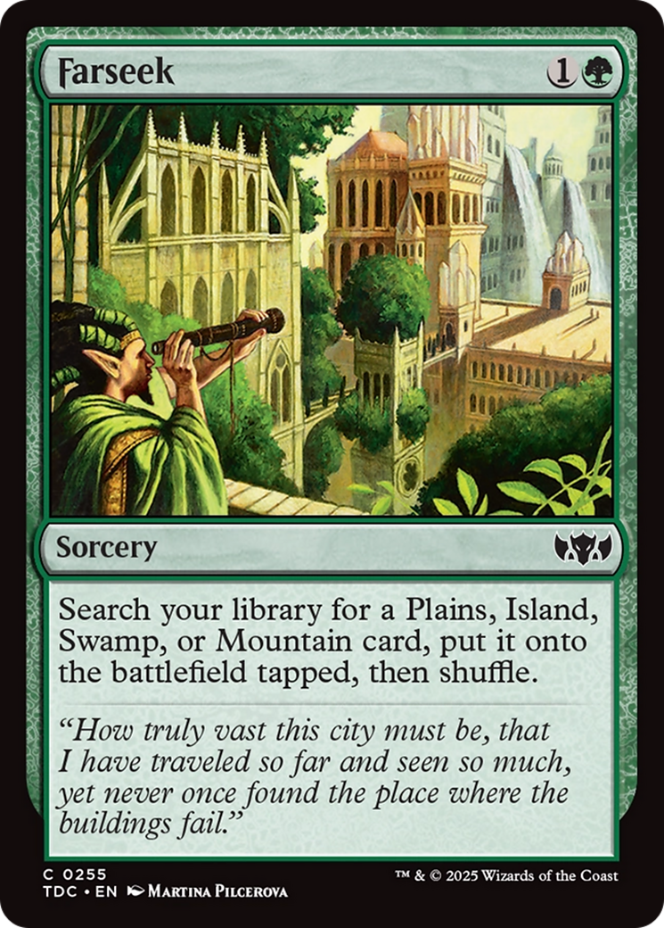 Farseek [Tarkir: Dragonstorm Commander] | Card Citadel