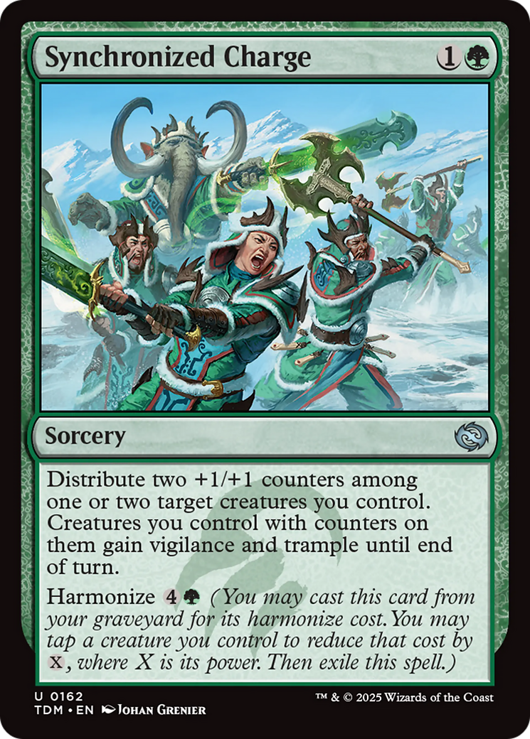 Synchronized Charge [Tarkir: Dragonstorm] | Card Citadel
