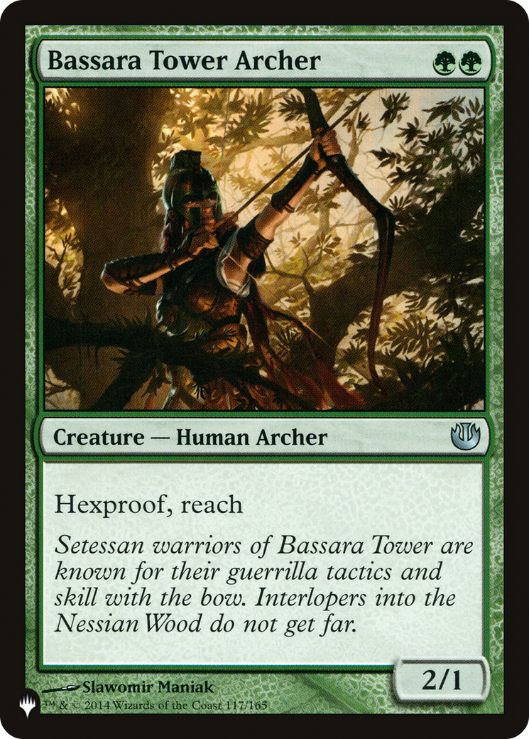 Bassara Tower Archer [The List Reprints] | Card Citadel