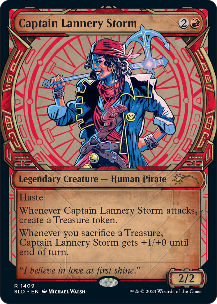 Captain Lannery Storm [Secret Lair Drop Series] | Card Citadel