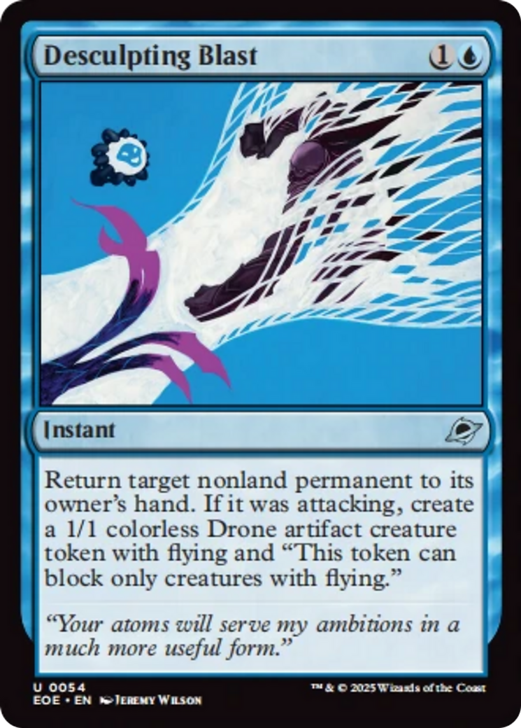 Desculpting Blast [Edge of Eternities] | Card Citadel