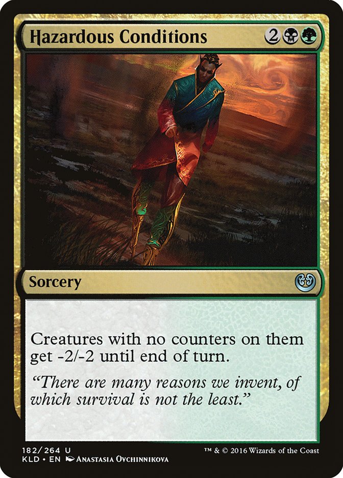 Hazardous Conditions [Kaladesh] | Card Citadel