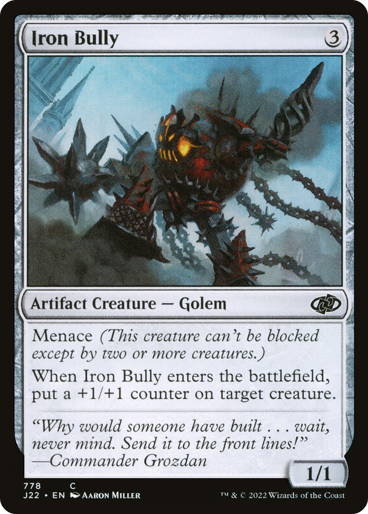 Iron Bully [Jumpstart 2022] | Card Citadel
