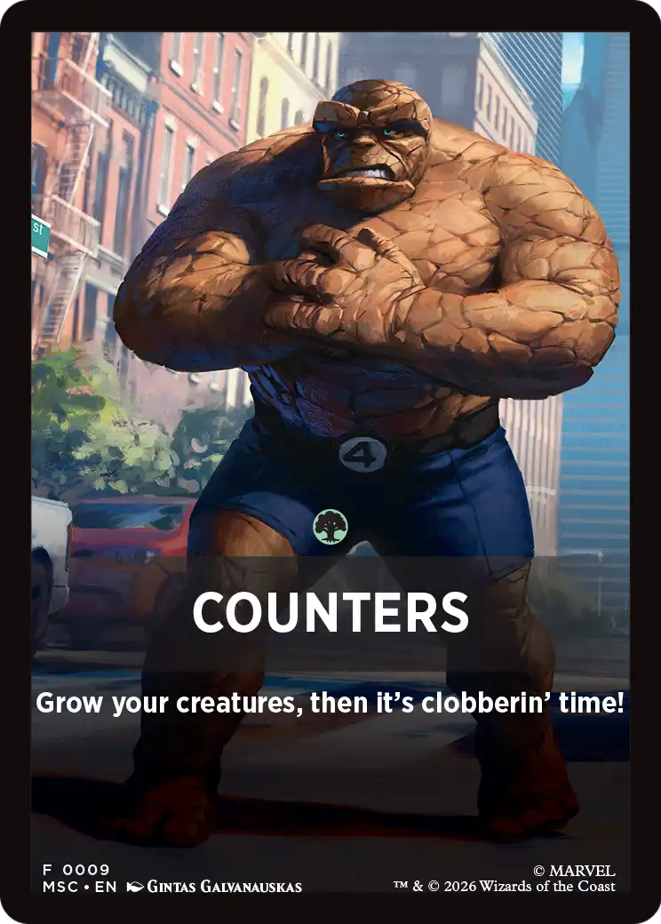 Counters Theme Card [Marvel Super Heroes Commander] | Card Citadel