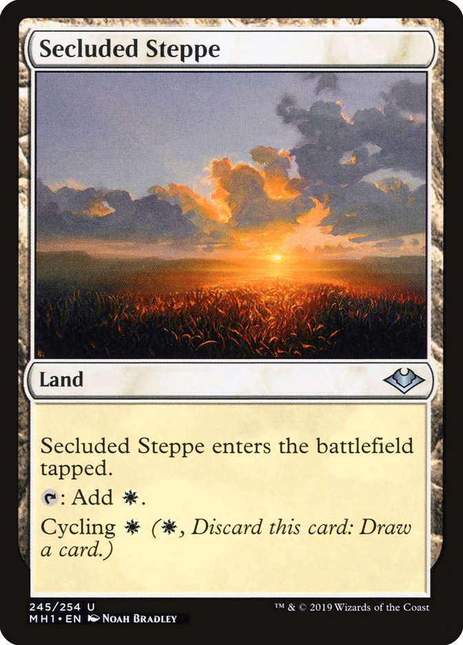 Secluded Steppe [Modern Horizons] | Card Citadel