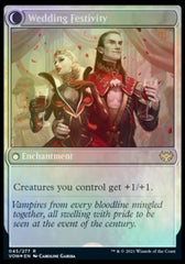 Wedding Announcement // Wedding Festivity [Innistrad: Crimson Vow Prerelease Promos] | Card Citadel