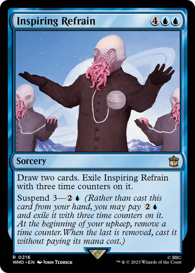 Inspiring Refrain [Doctor Who] | Card Citadel