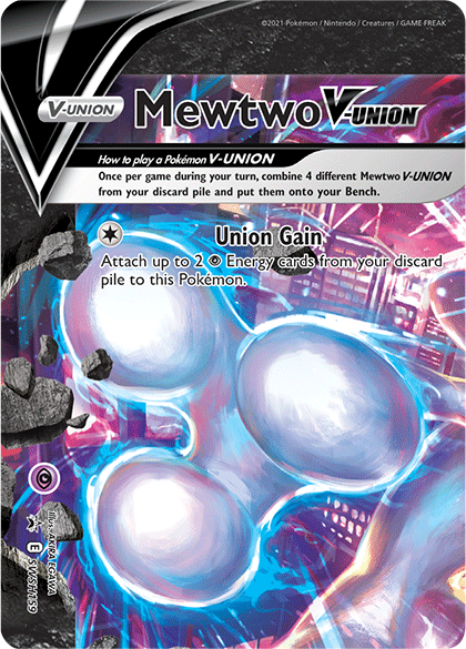 Mewtwo V-Union (SWSH159) [Sword & Shield: Black Star Promos] | Card Citadel