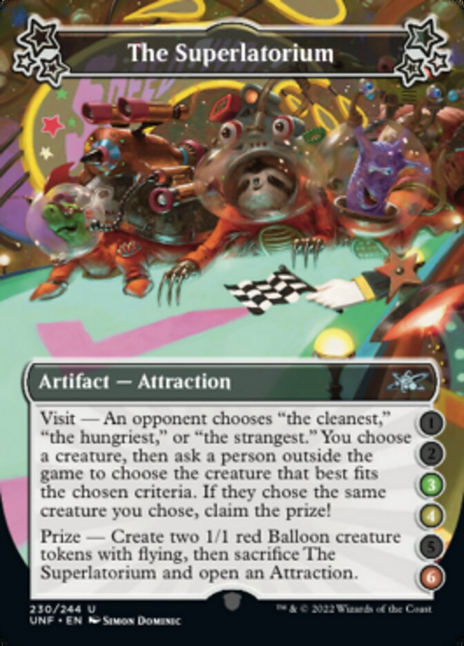 The Superlatorium (3-4-6) [Unfinity] | Card Citadel