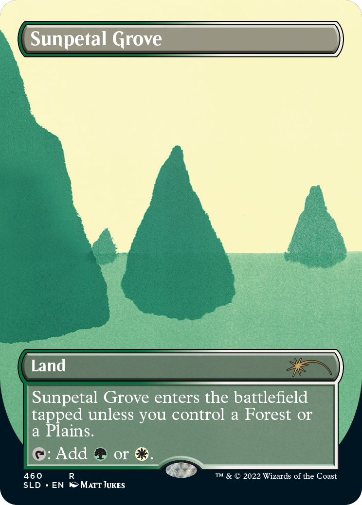 Sunpetal Grove (Borderless) [Secret Lair Drop Series] | Card Citadel