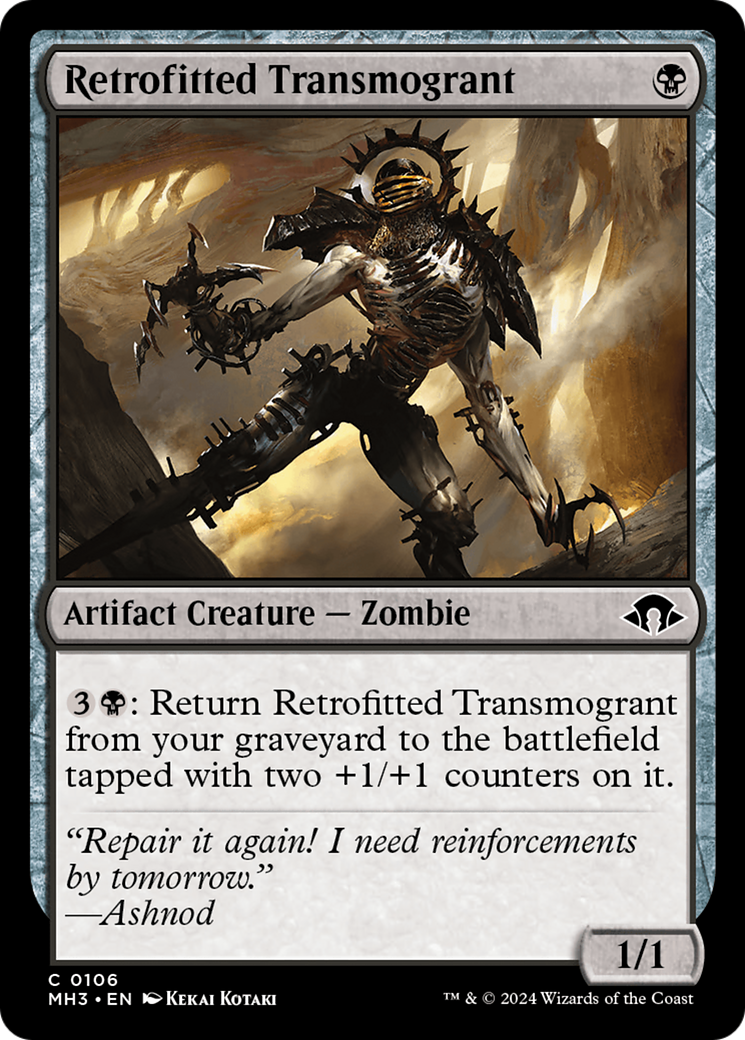 Retrofitted Transmogrant [Modern Horizons 3] | Card Citadel