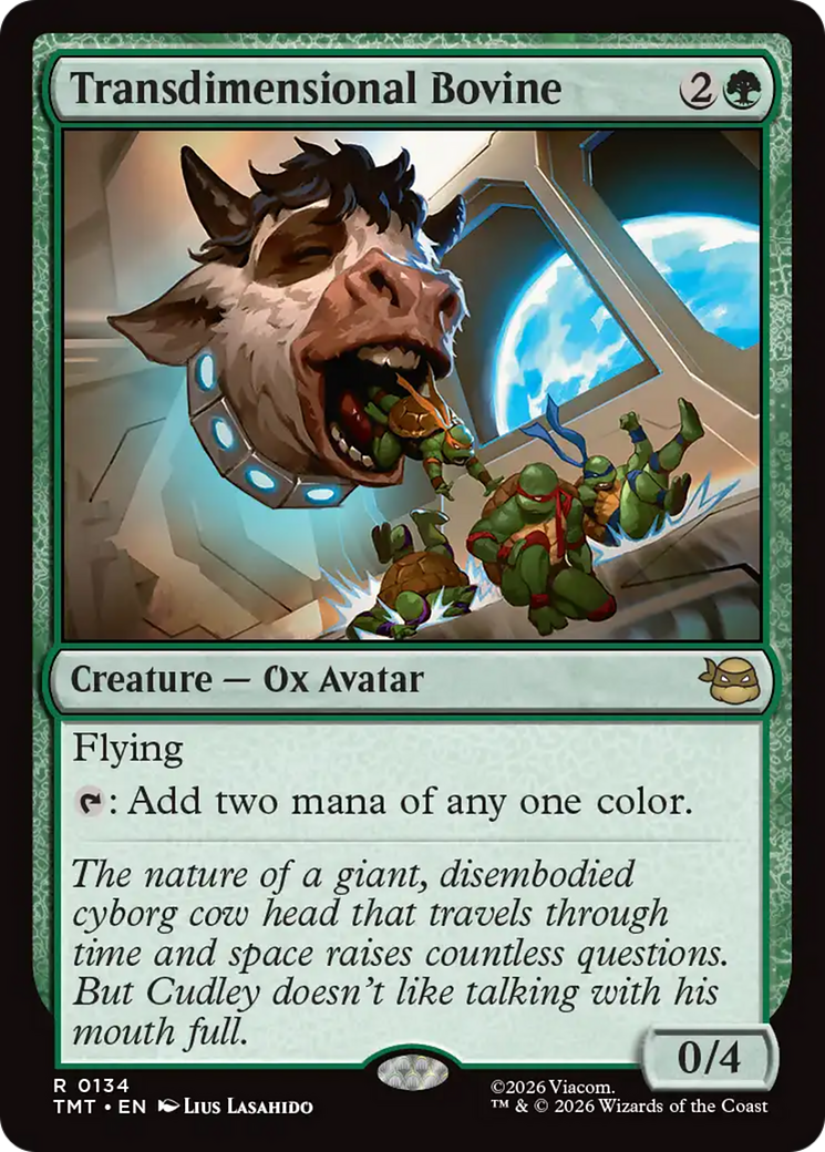 Transdimensional Bovine [Teenage Mutant Ninja Turtles] | Card Citadel
