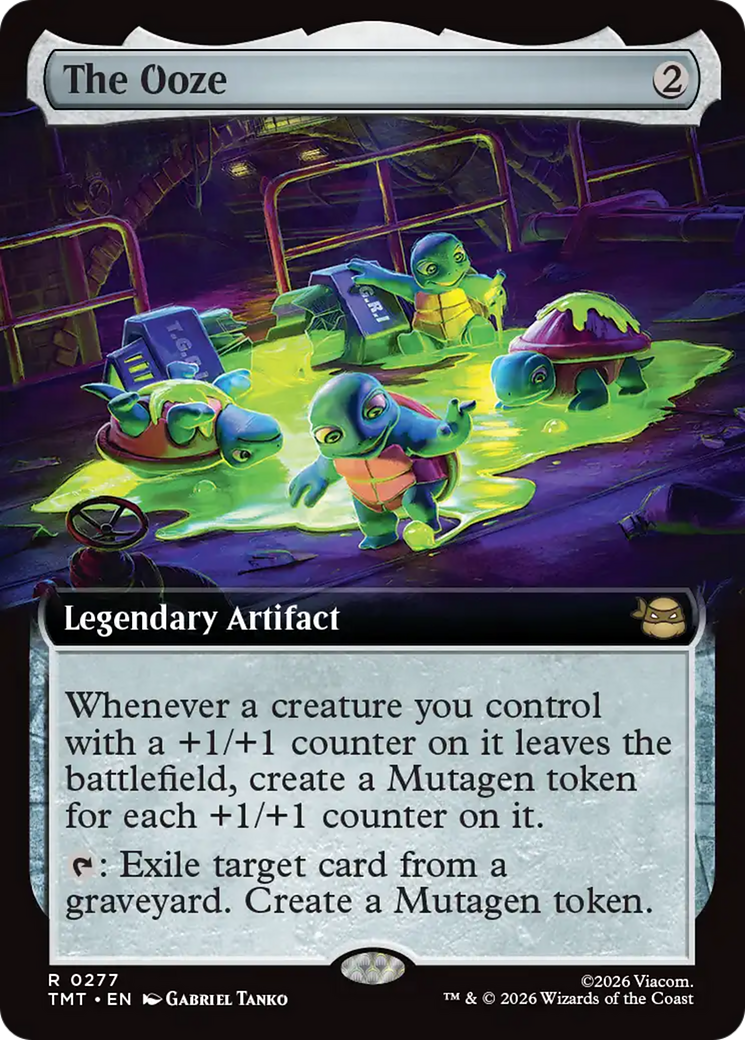 The Ooze (Extended Art) [Teenage Mutant Ninja Turtles] | Card Citadel
