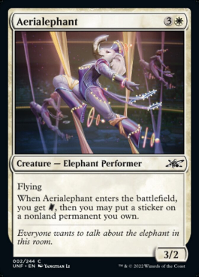 Aerialephant [Unfinity] | Card Citadel