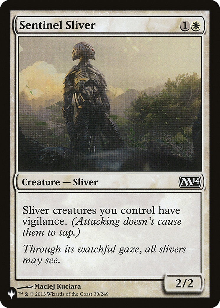 Sentinel Sliver [The List Reprints] | Card Citadel