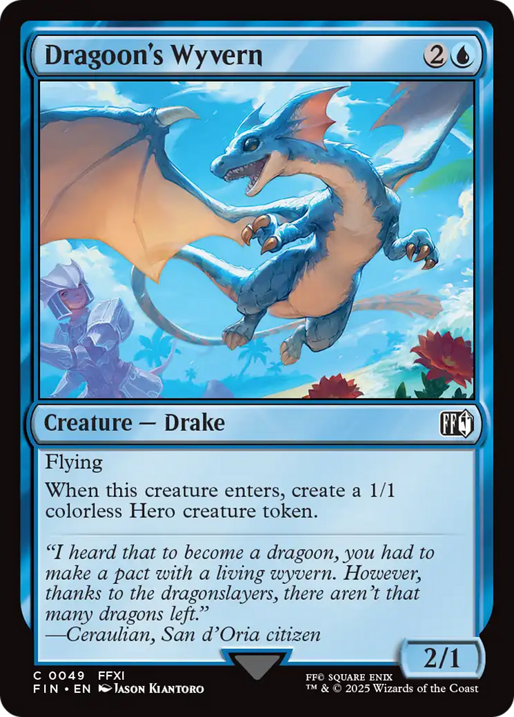 Dragoon's Wyvern [FINAL FANTASY] | Card Citadel