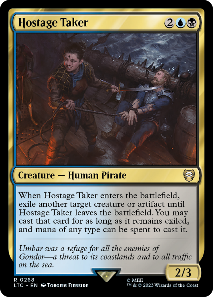 Hostage Taker [The Lord of the Rings: Tales of Middle-Earth Commander] | Card Citadel