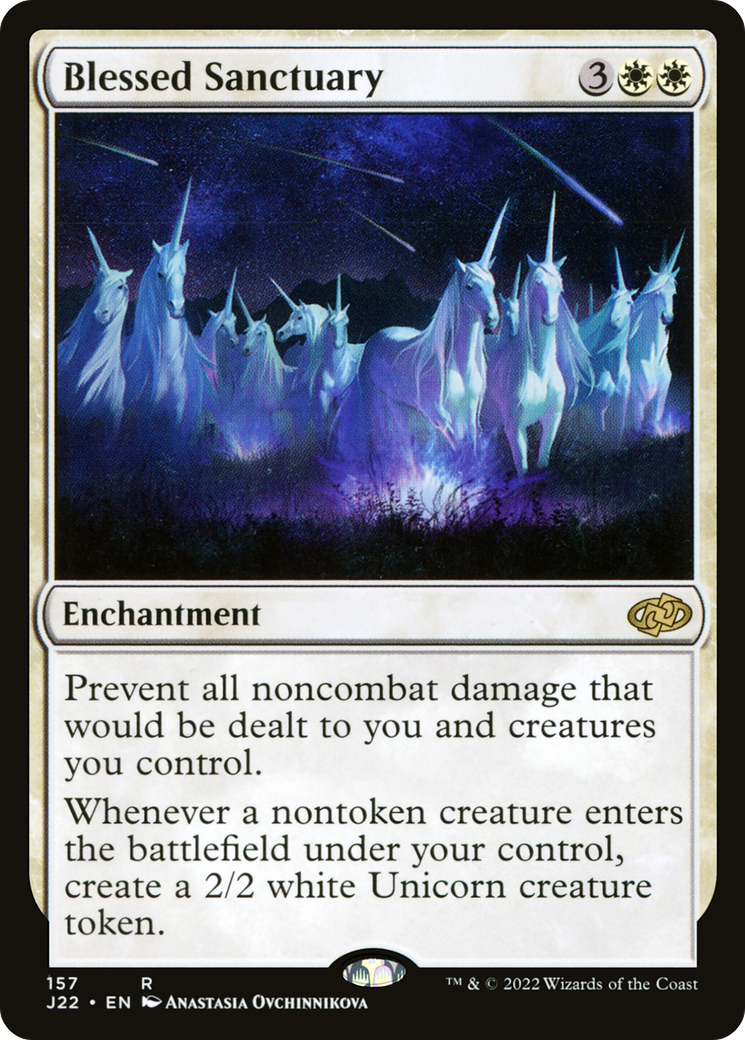 Blessed Sanctuary [Jumpstart 2022] | Card Citadel