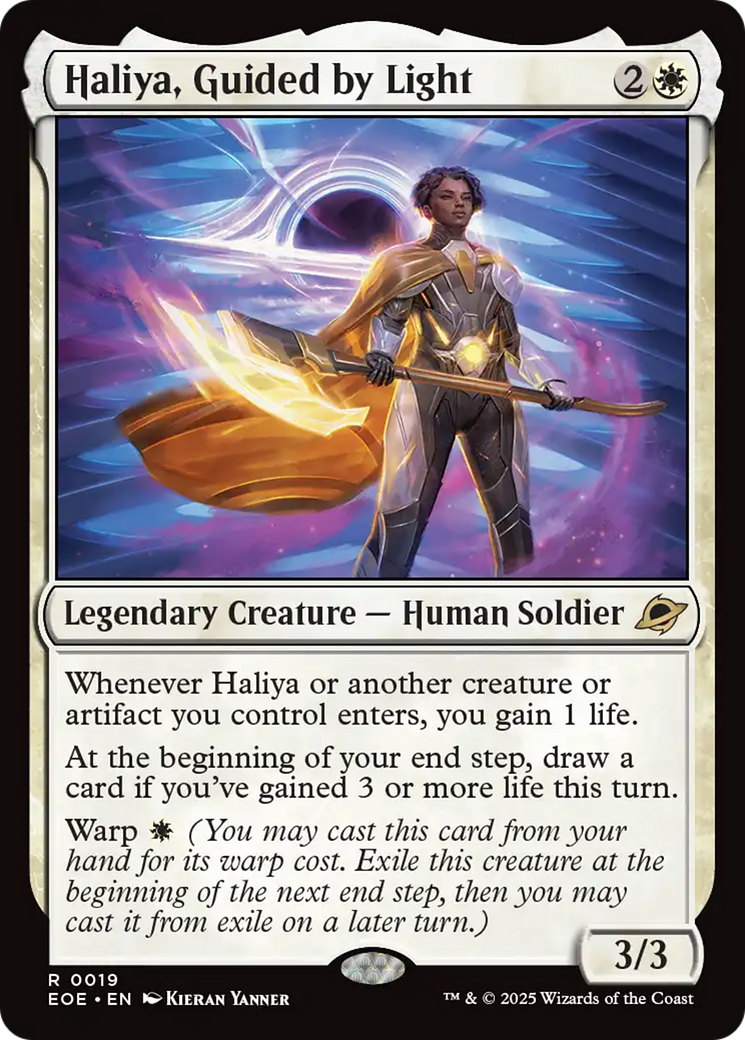 Haliya, Guided by Light [Edge of Eternities] | Card Citadel