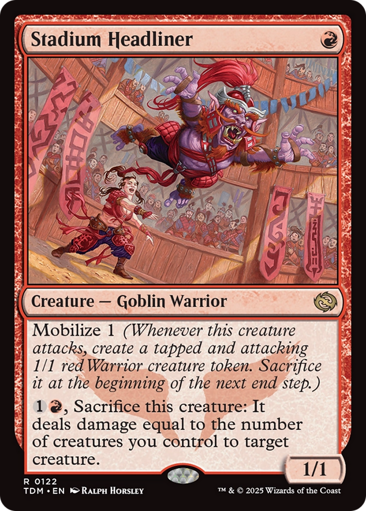 Stadium Headliner [Tarkir: Dragonstorm] | Card Citadel