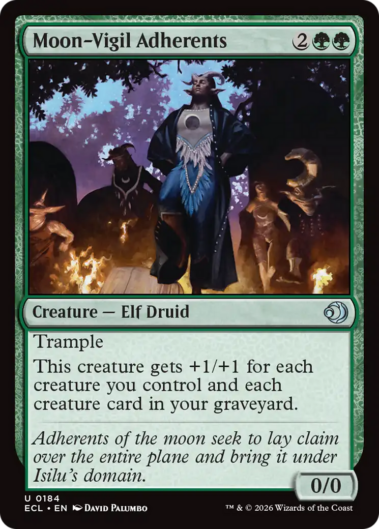 Moon-Vigil Adherents [Lorwyn Eclipsed] | Card Citadel