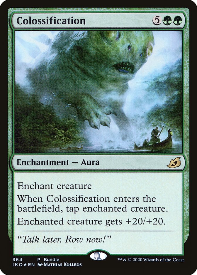Colossification (364) [Ikoria: Lair of Behemoths Promos] | Card Citadel