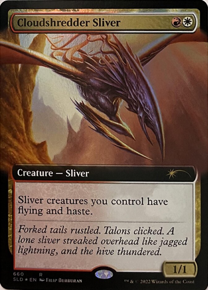 Cloudshredder Sliver (Extended Art) [Secret Lair Drop Promos] | Card Citadel