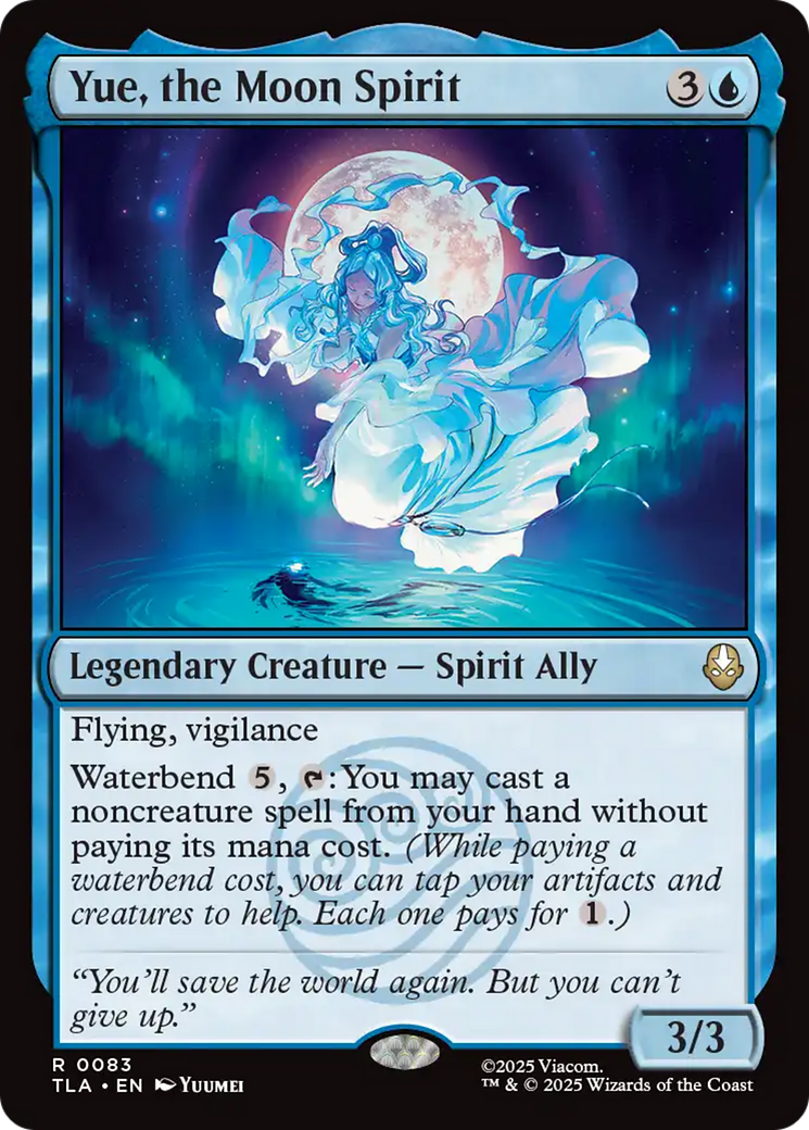 Yue, the Moon Spirit [Avatar: The Last Airbender] | Card Citadel
