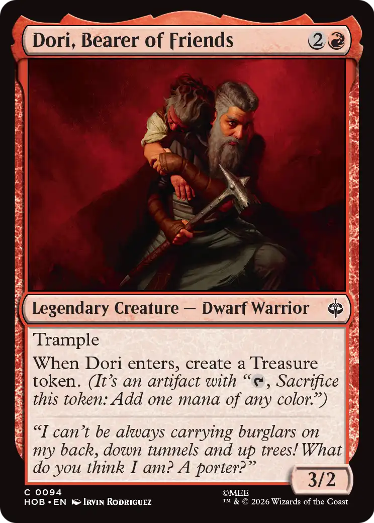 Dori, Bearer of Friends [The Hobbit] | Card Citadel