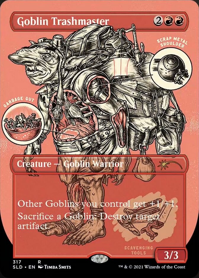 Goblin Trashmaster (Borderless Foil Etched) [Secret Lair Drop Series] | Card Citadel
