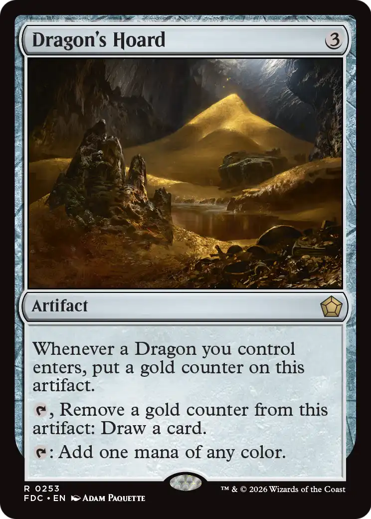 Dragon's Hoard [Foundations Commander] | Card Citadel
