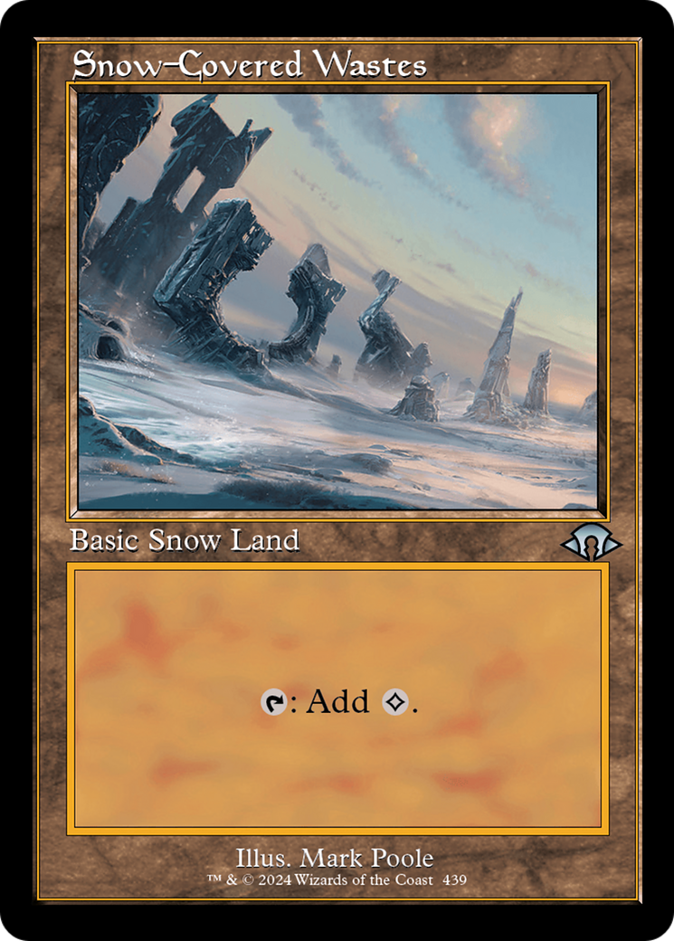 Snow-Covered Wastes (Retro) [Modern Horizons 3] | Card Citadel